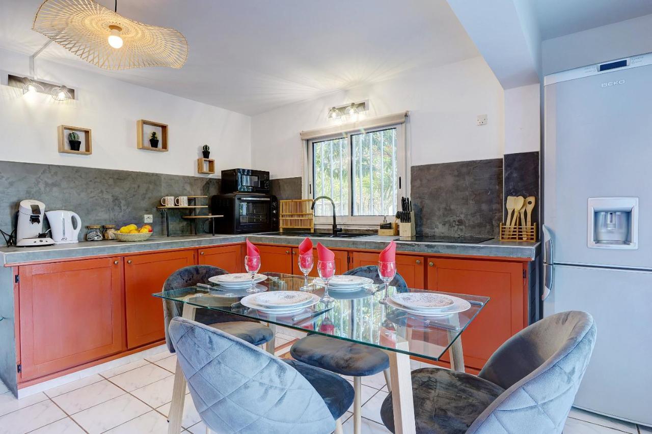 Bec Rose - Clim - Wi-Fi - Jardin Apartment Saint-Leu Bagian luar foto